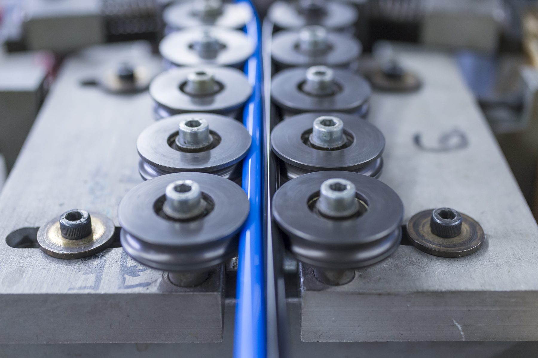 Plastic hose production