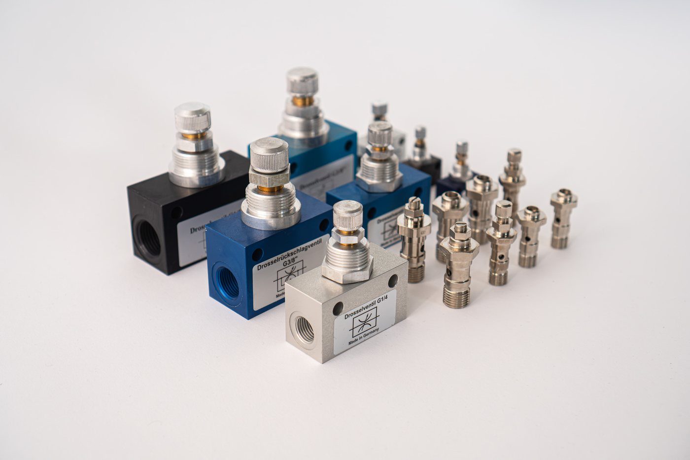 Sperr- und Stromventile für Pneumatikanlagen – eba pneumatic